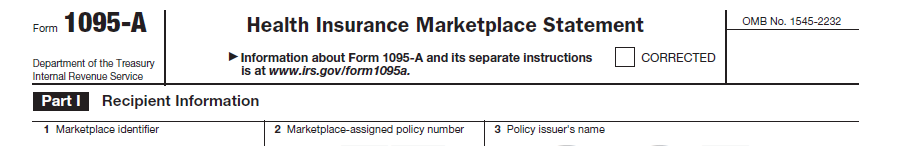 IRS Form 1095-A