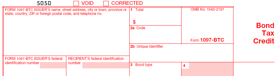 IRS Form 1097-BTC