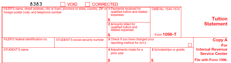 IRS Form 1098-T