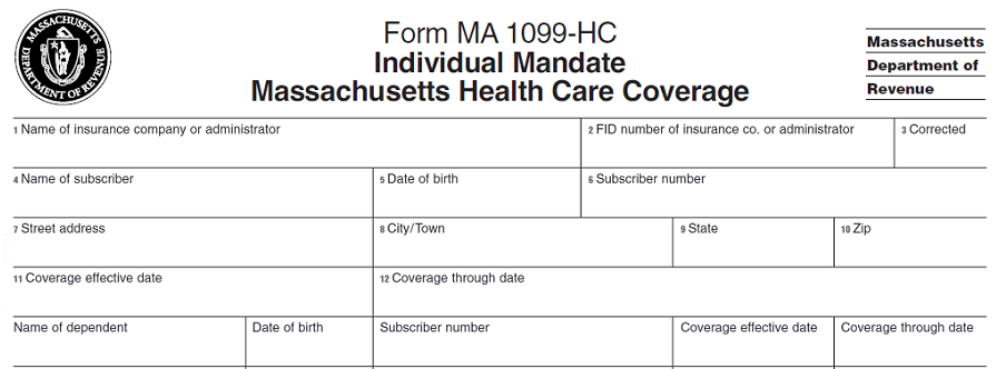 MA Form 1099-HC