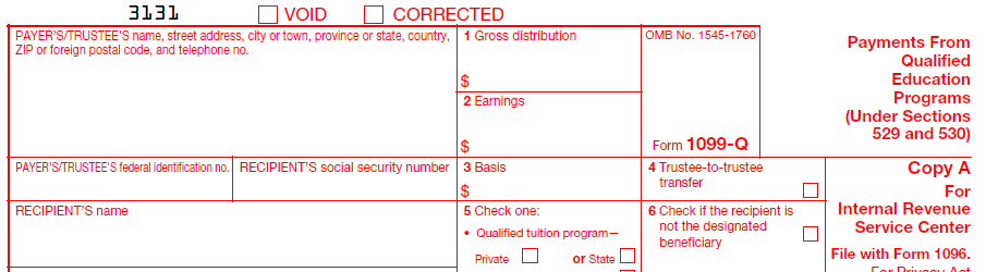 IRS Form 1099-Q