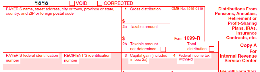 IRS Form 1099-R