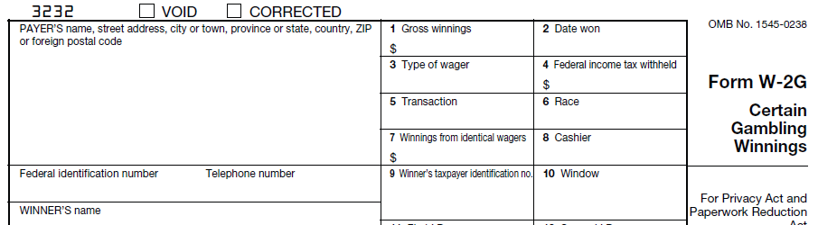 Gambling Winnings Filing Requirements Gambling Winnings Filing Requirements